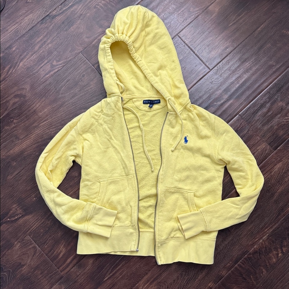 Ralph Lauren yellow Hoodie